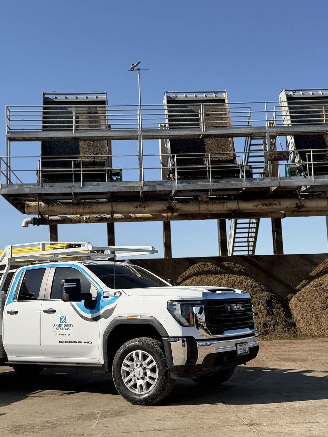 Content photography for a dairy systems company